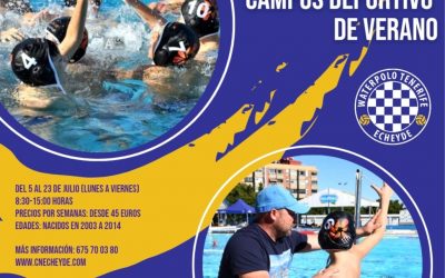 El Waterpolo Tenerife Echeyde-Timbeque inicia su campus deportivo de verano