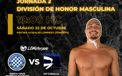 El Santa Cruz Tenerife Echeyde Masculino recibe al Caballa en busca de su segundo triunfo