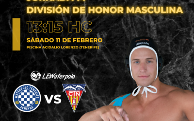 El Santa Cruz Tenerife Echeyde, a defender el fortín de la Acidalio ante el CN Terrassa