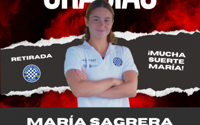 María Sagrera cuelga el gorro y se retira del waterpolo