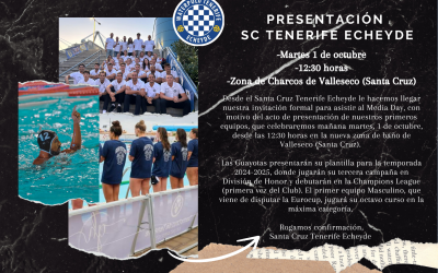 Presentación de los primeros equipos del Santa Cruz Tenerife Echeyde